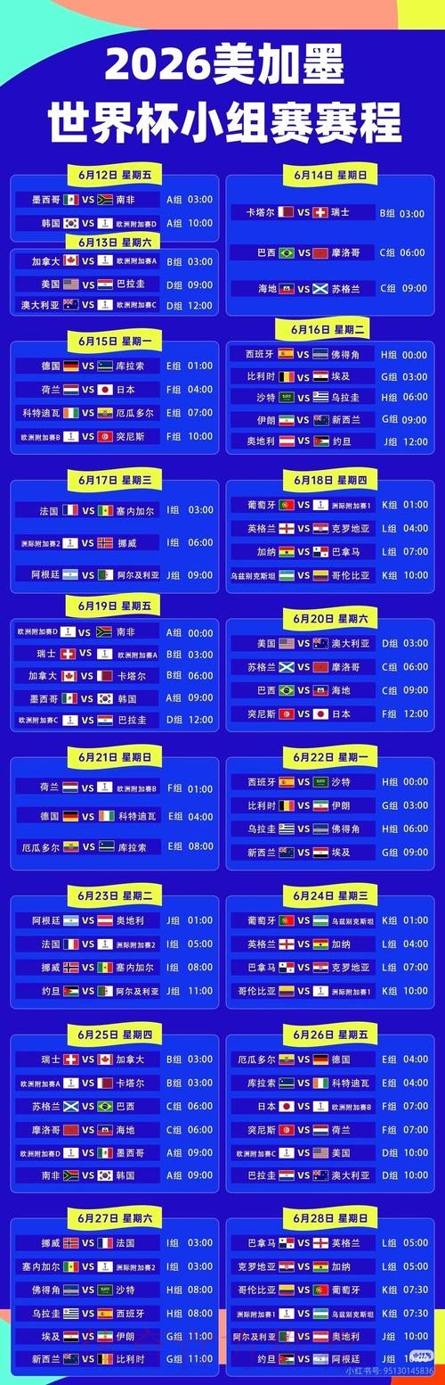 2026世界杯直播最新完整安排怎么看